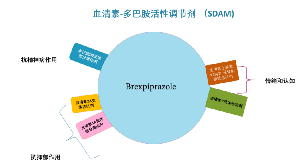 阿尔茨海默病痴呆相关激越症状(aad)药物brexpiprazole