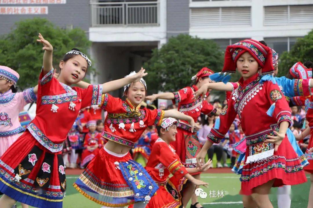 团结同初心——灵川县甘棠实验小学开展三月三民族特色系列活动