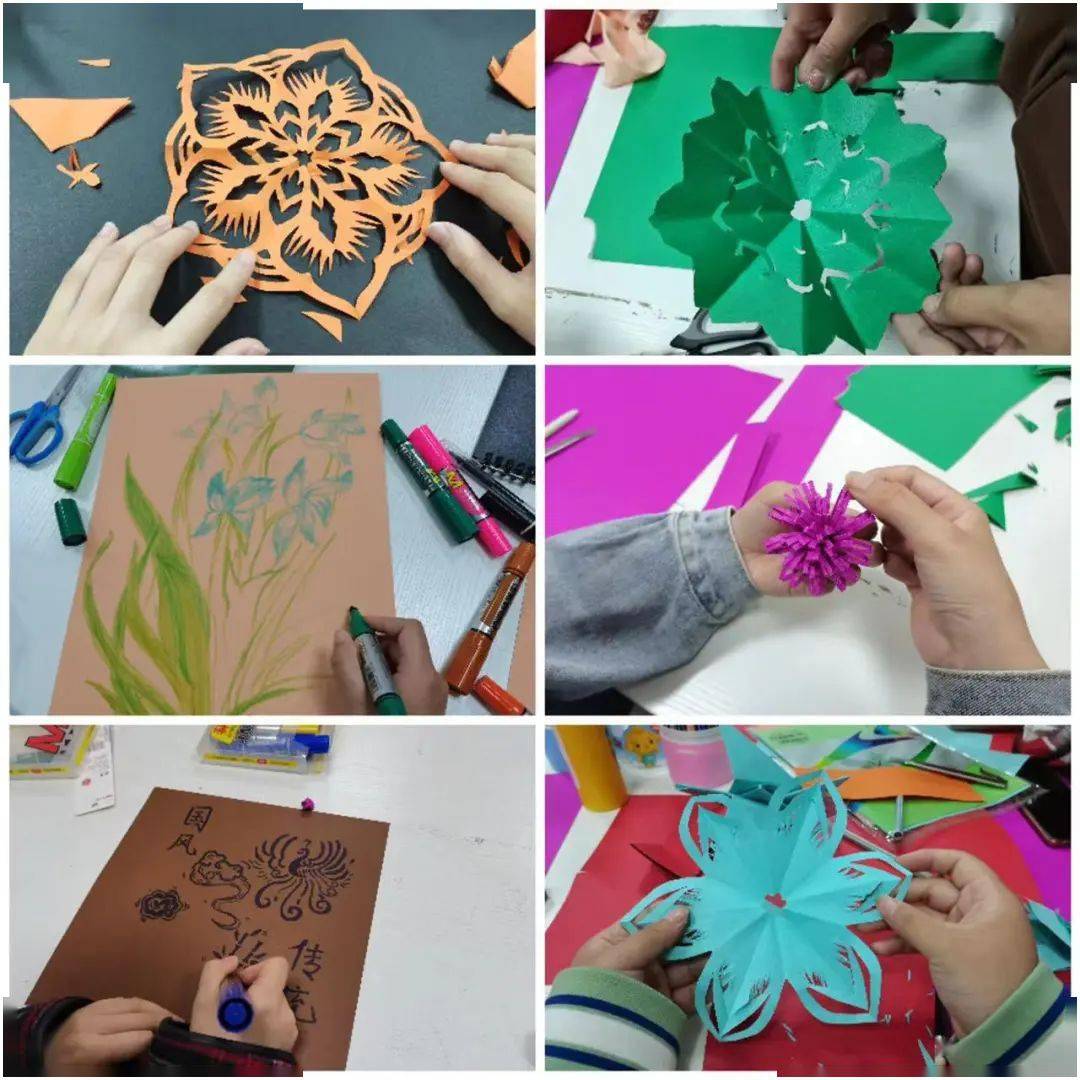 宿舍文化节 | 崇德书院举办"中华优秀传统文化"进宿舍系列活动_剪纸