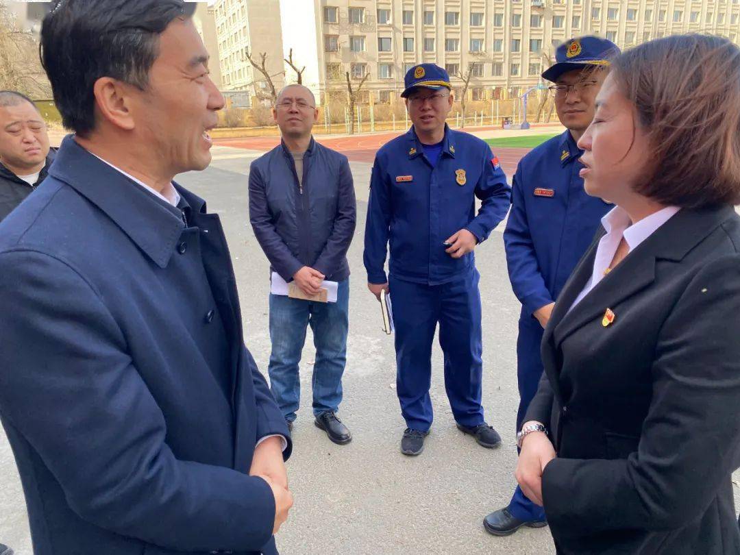 你好"火焰蓝"丨鹤岗市副市长韩雪海带队开展消防安全专项检查_工作