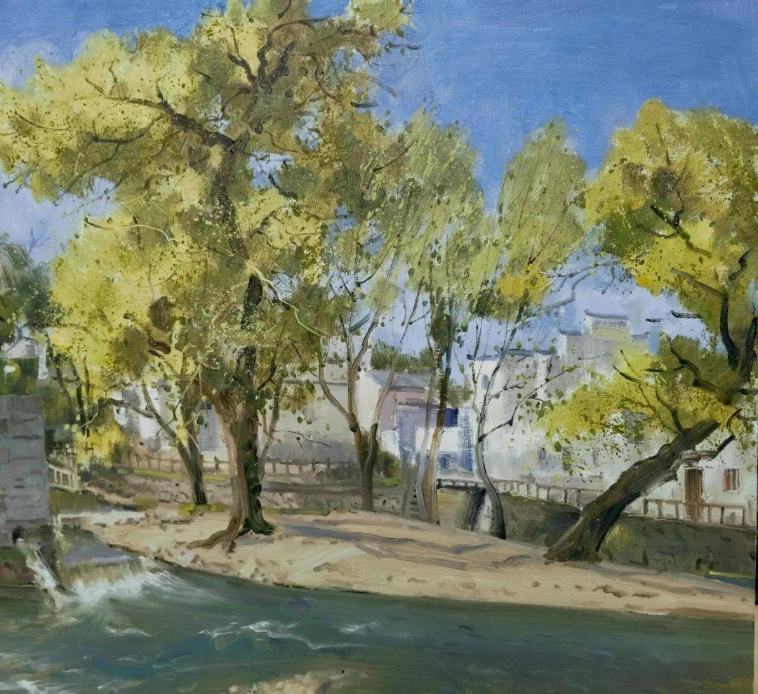 【写生】翁凯旋,侯宝川2023婺源写生新作_活动_作品_专业