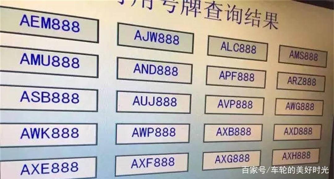 交管12123新車選號技巧,記住5點選擇更輕鬆_搜狐汽車_搜狐網