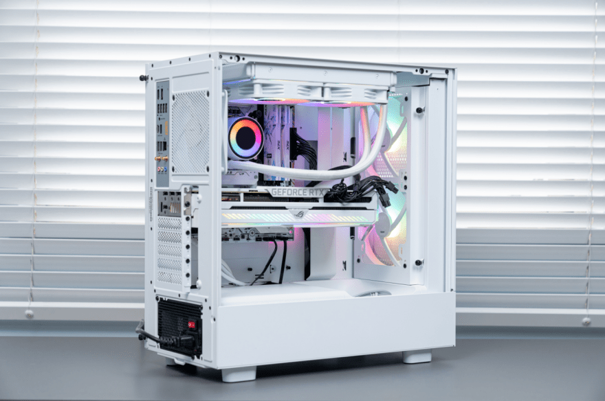 灯效升级,颜值加倍! NZXT H5 Flow RGB机箱测评_散热_mm_风扇