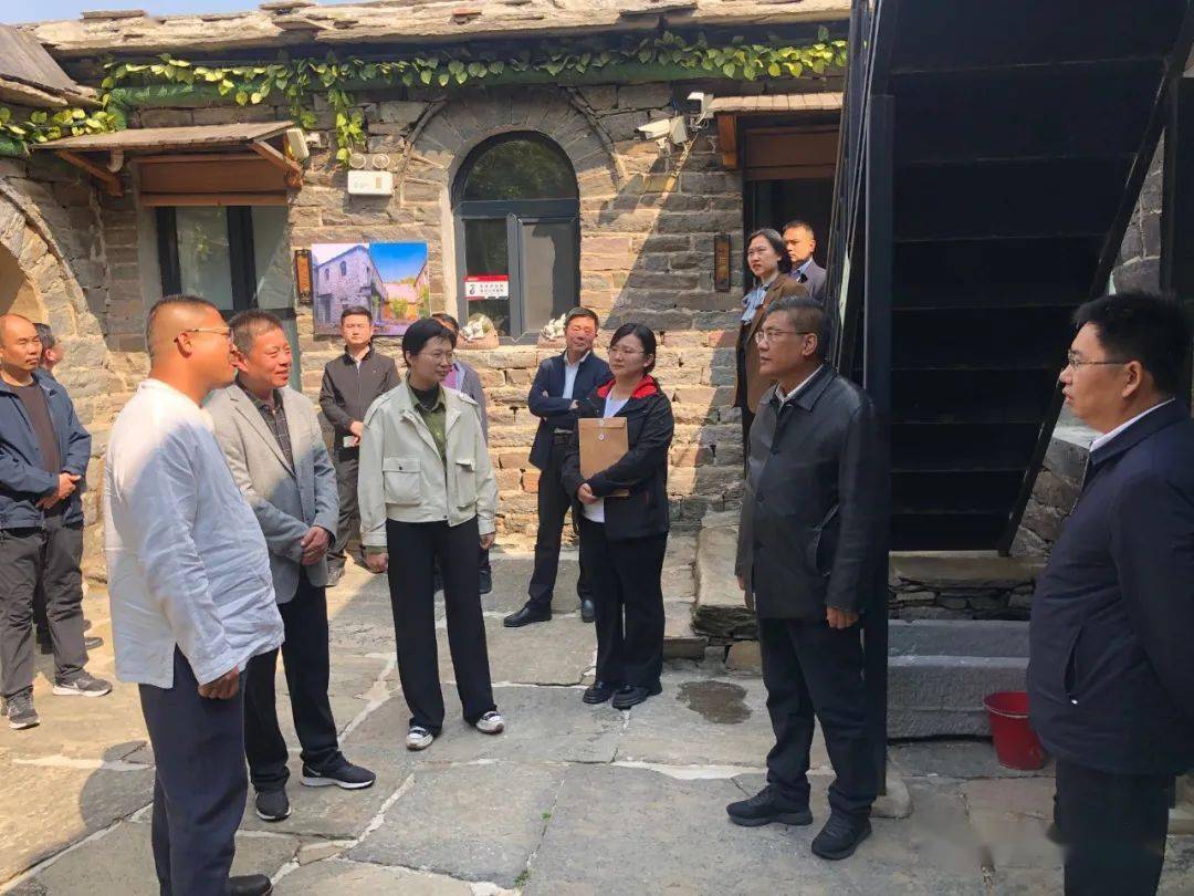 省政协研究室主任马誉辉到我区调研_发展_一行_农业