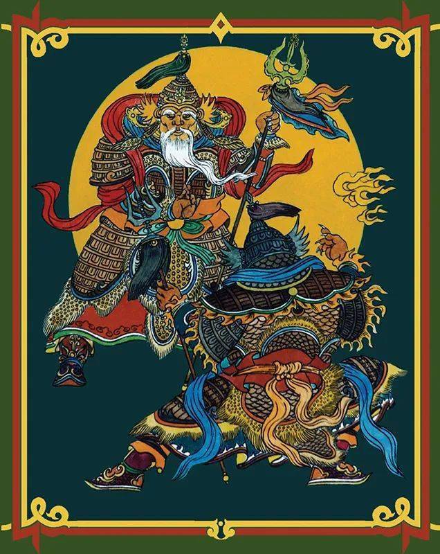 布里亚特版《格萨尔王》_史诗_插画_世界