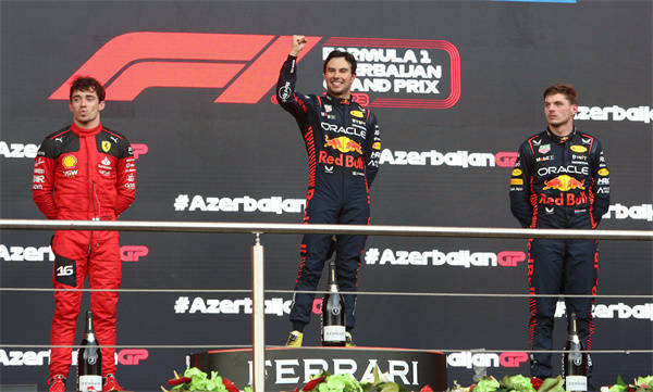 F1阿塞拜疆站：周冠宇遺憾退賽，法拉利重回領獎臺