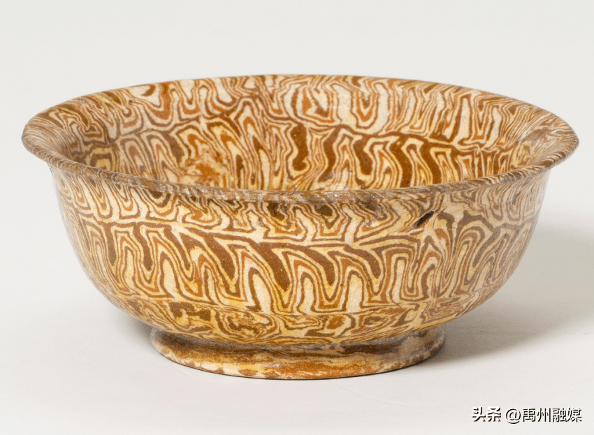 【关注】瓷中贵族 —— 绞胎瓷_美国_纹理_变化