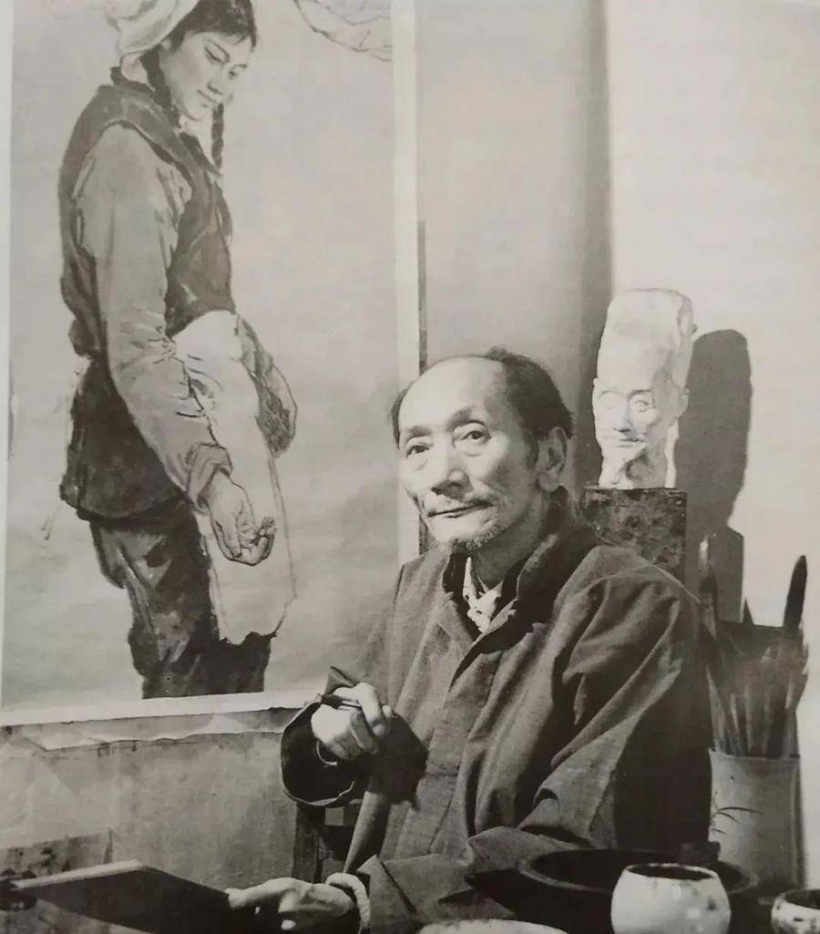感动中国半个世纪的人物画家——蒋兆和_水墨_人民_现实主义