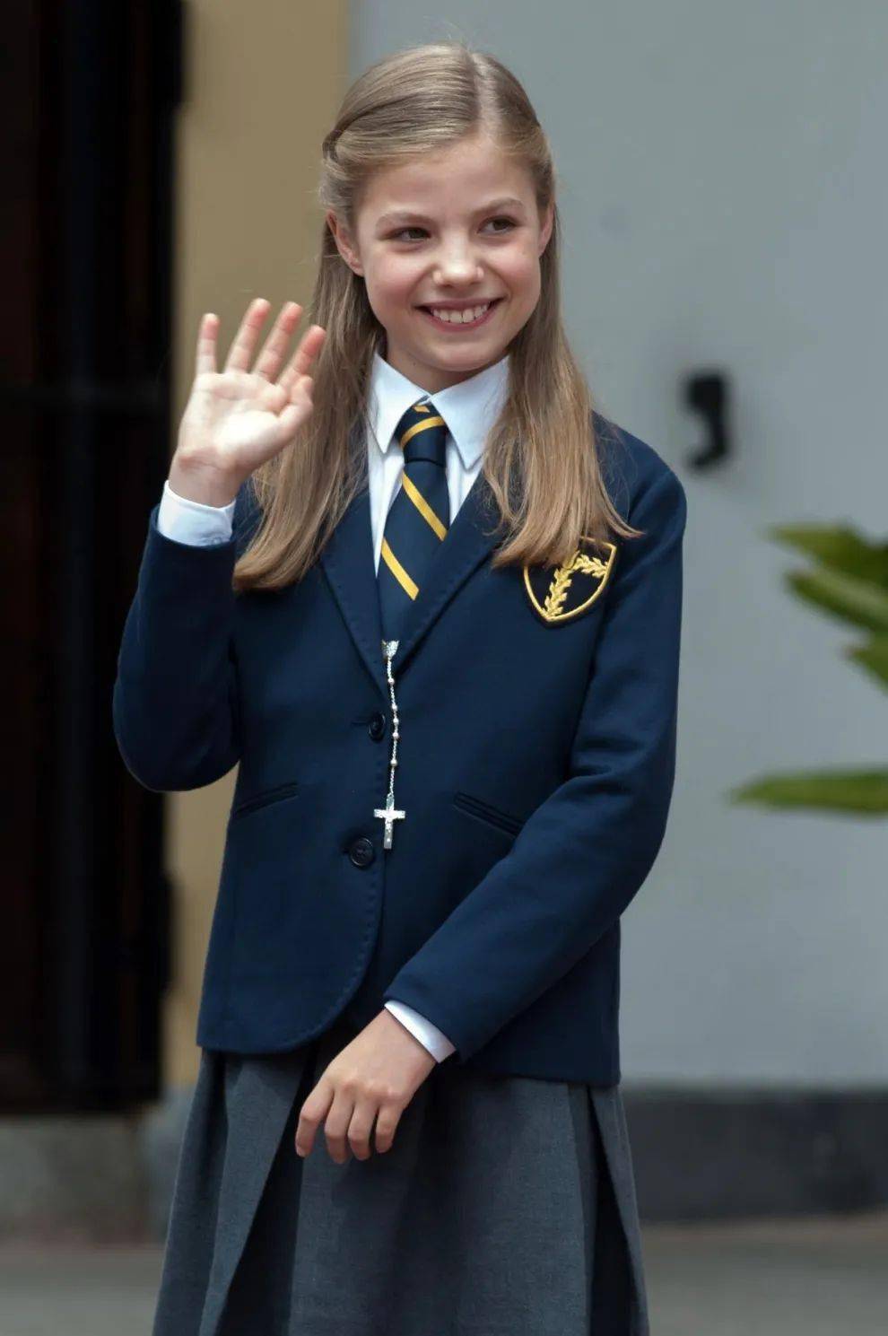 西班牙二公主索菲亚16岁了!