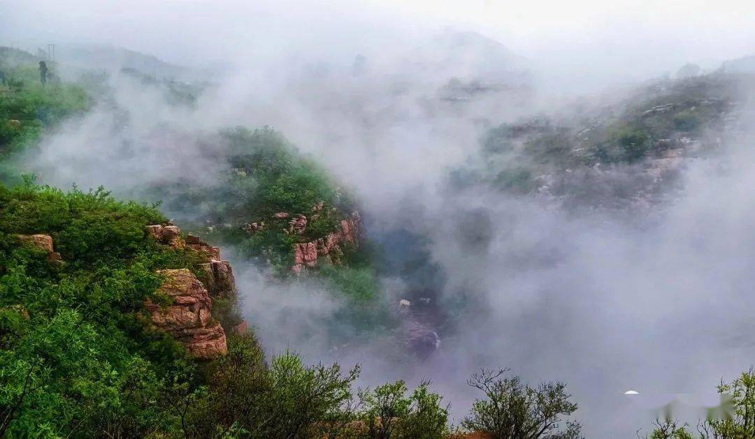 立夏:微雨中的井陘_璧山_石頭村_於家