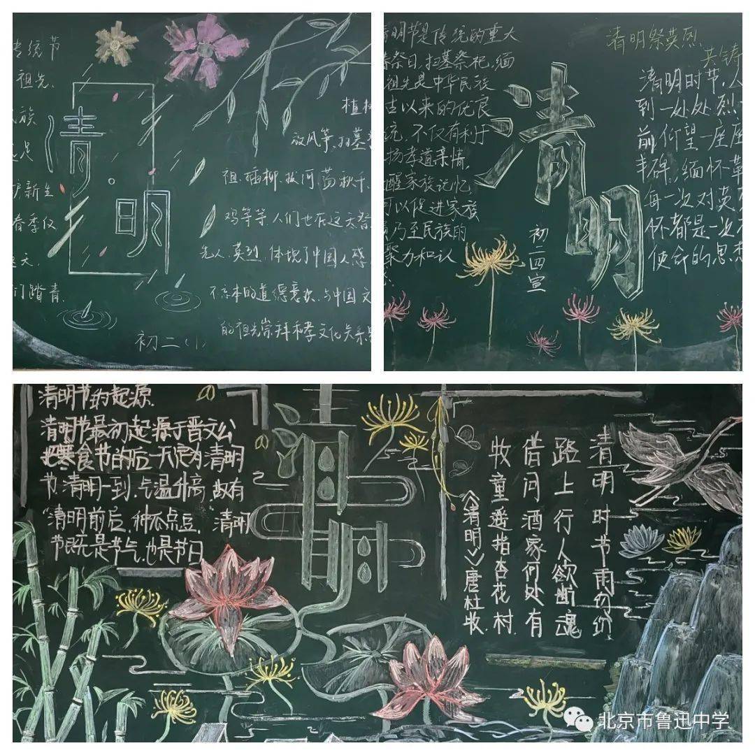 2022——2023学年度(第二学期)4月份班级板报优秀作品展示与评比_初二