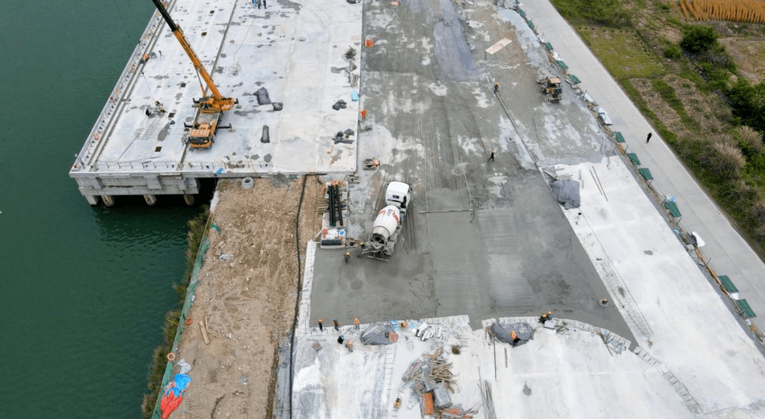 丽水港船寮港区一期工程"火热"推进中_青田县_建设_产业