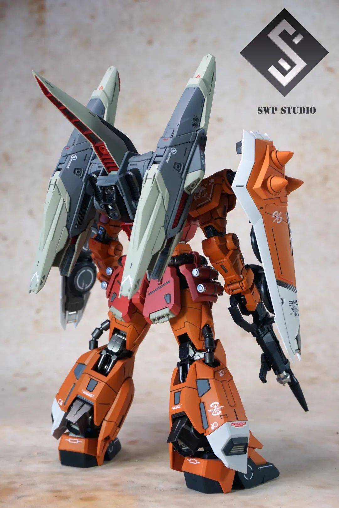 改色制作,mg瞬发扎古海涅配色_公众_来稿_运营