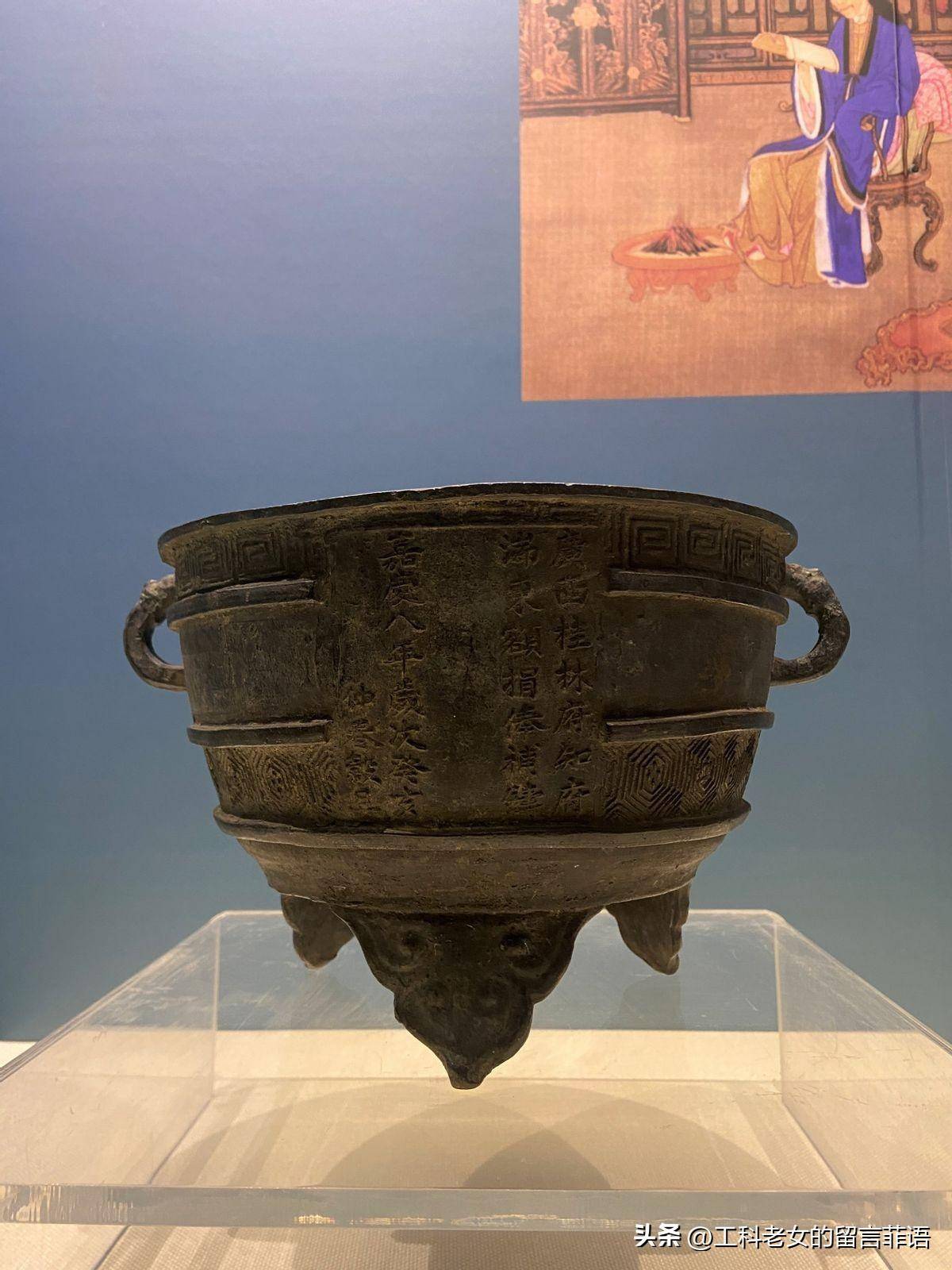 沈阳故宫:"红袖添香夜读书"必不可少的道具_宣德炉_香炉_清宫