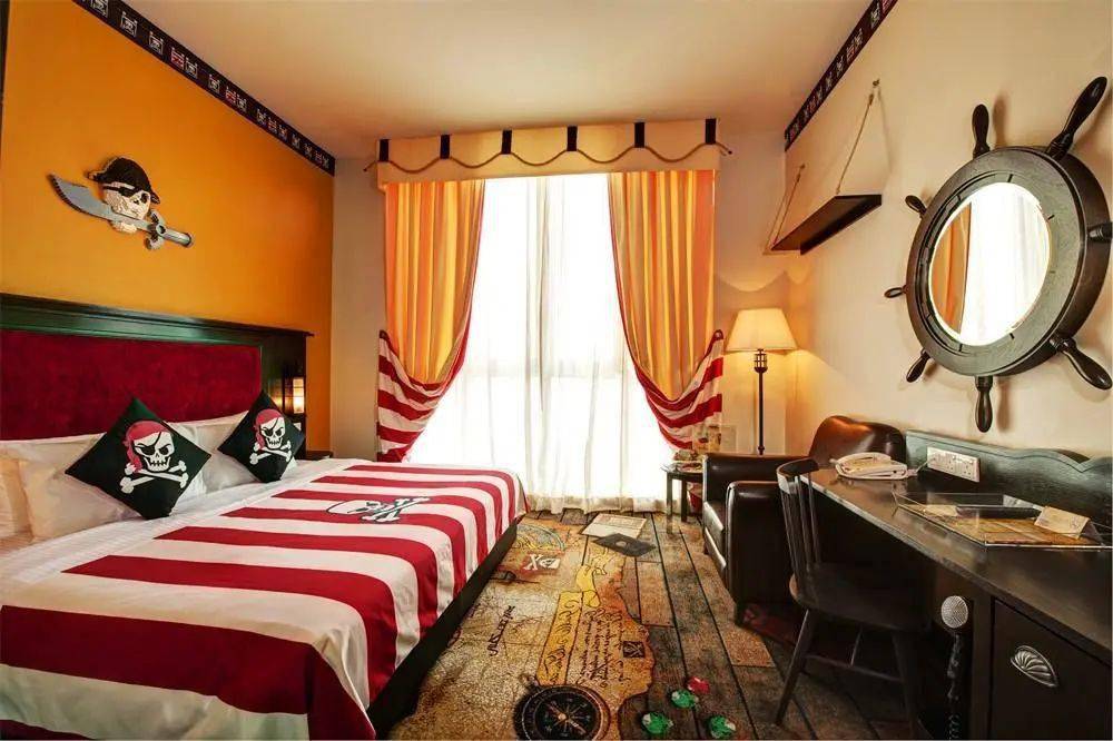 马来西亚新山乐高主题酒店,含2成人1儿童主题乐园 海洋乐园通票,赠