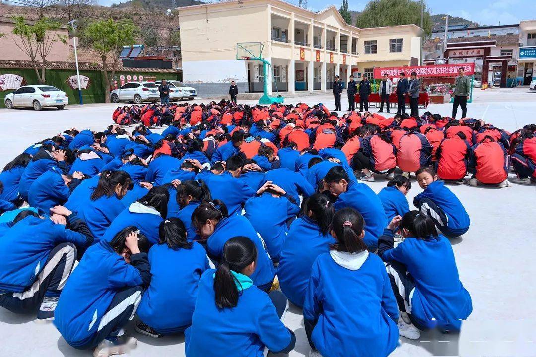 西坪镇开展防灾减灾宣传和应急演练活动_进行了_甘谷_师生