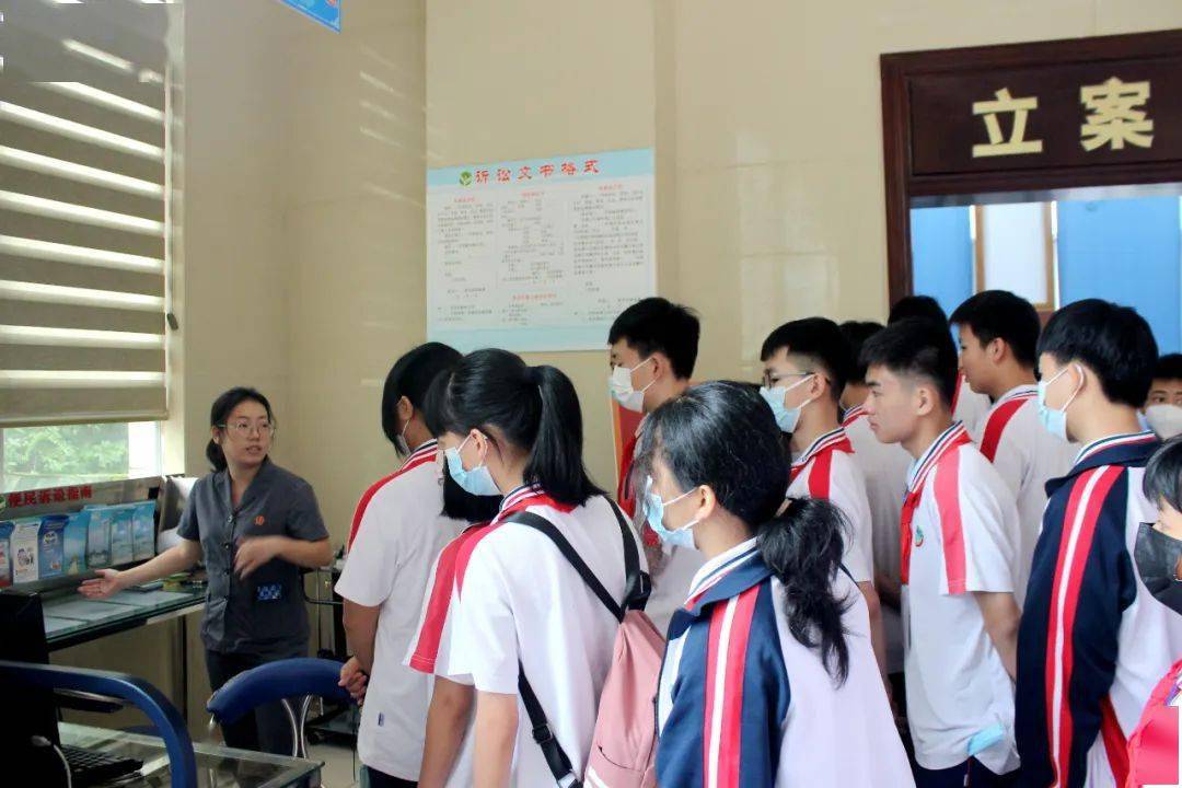 护苗行动 | 琼海法院塔洋法庭邀请琼海中学50名学生 做这件事_活动