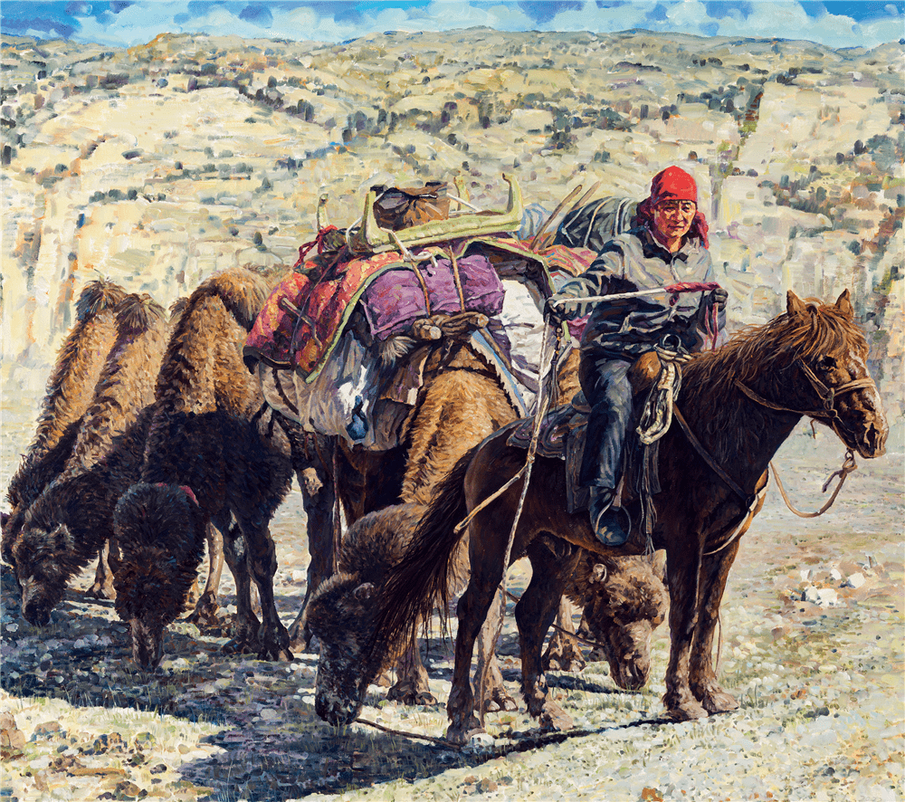 (油画)第八届全国画院美展作品欣赏