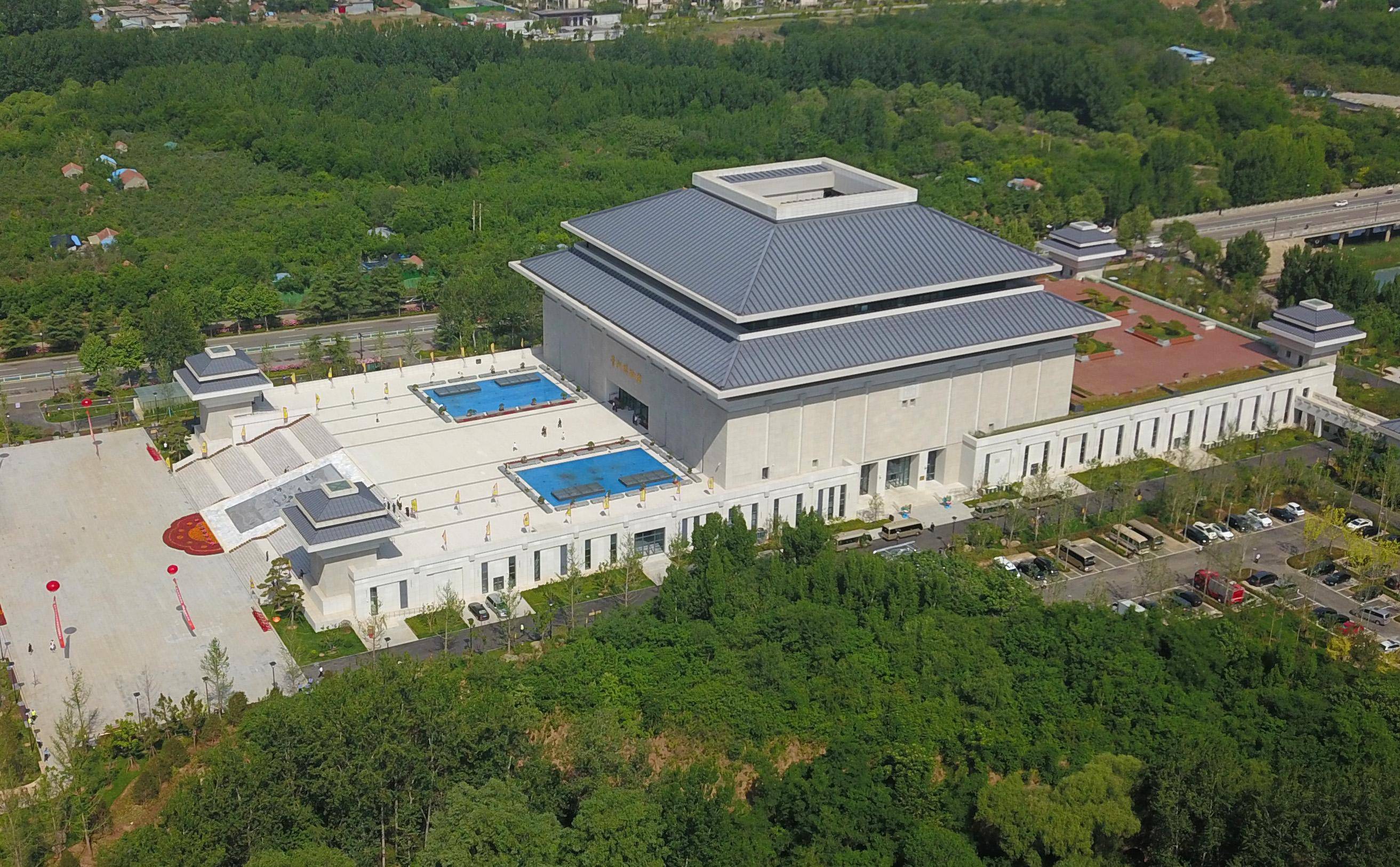 (新华全媒 )青州博物馆新馆启用_山东省_进行_徐速