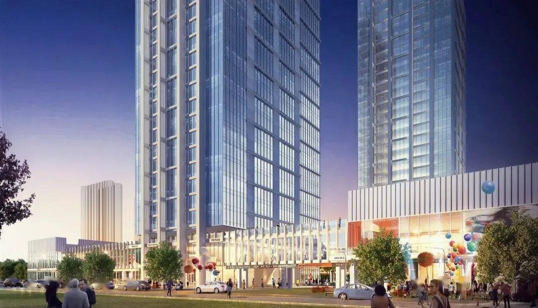 对此,汕头濠江区回复如下:汕头绿地中心项目共分为二期,其中一期项目