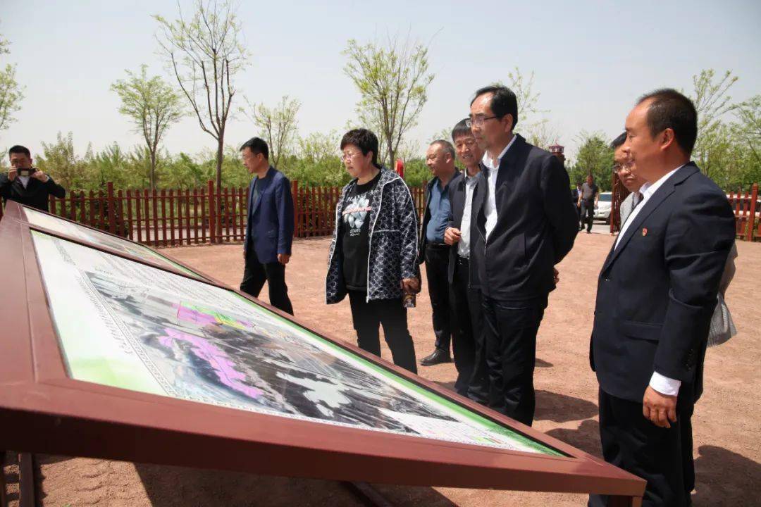 青海省林业和草原局二级巡视员蔡佩云一行在山西省太行山国有林管理局