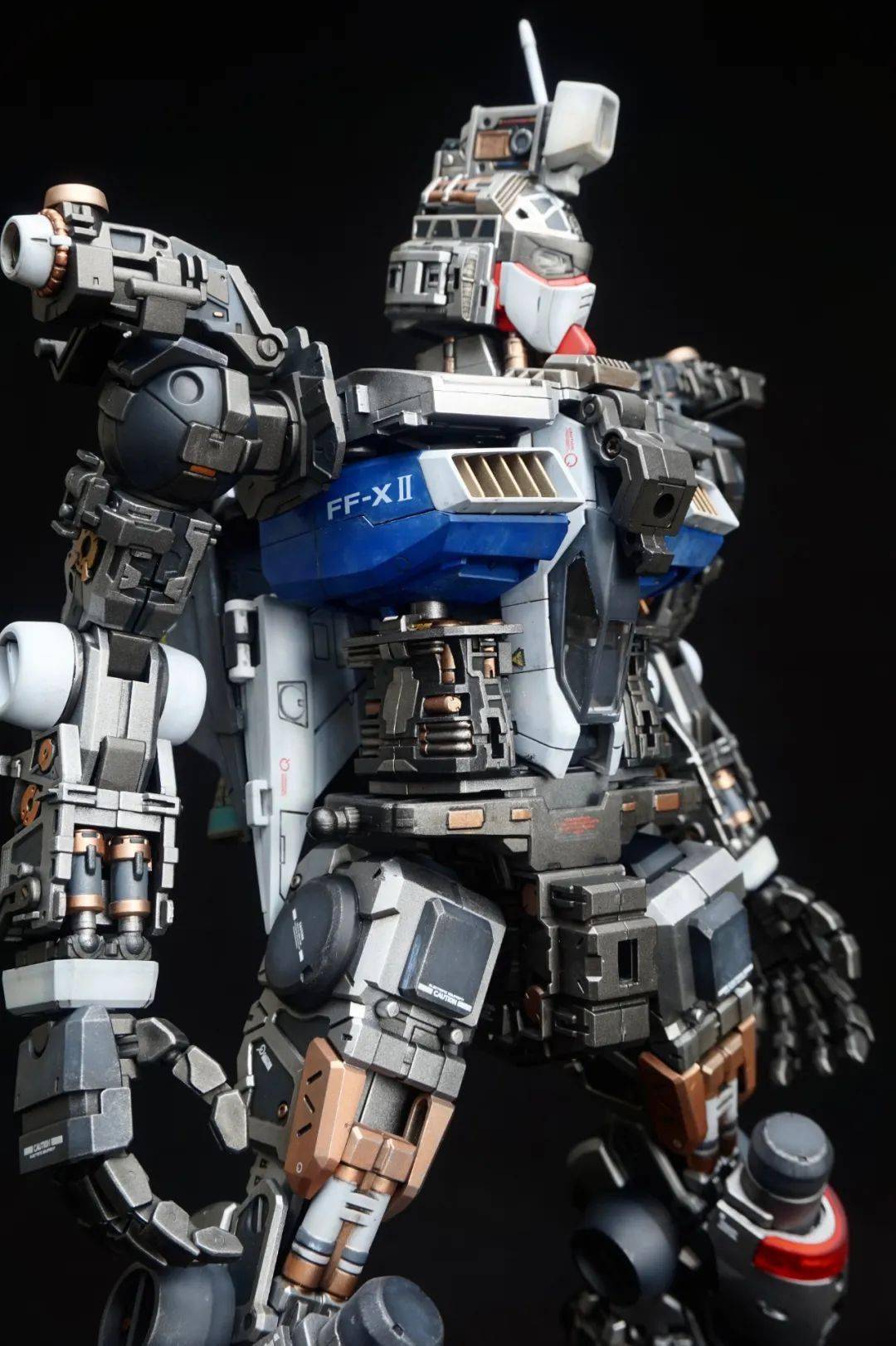 高达gp01硬核质感旧化场景,有这还要啥匠牛?_公众_模型_来稿