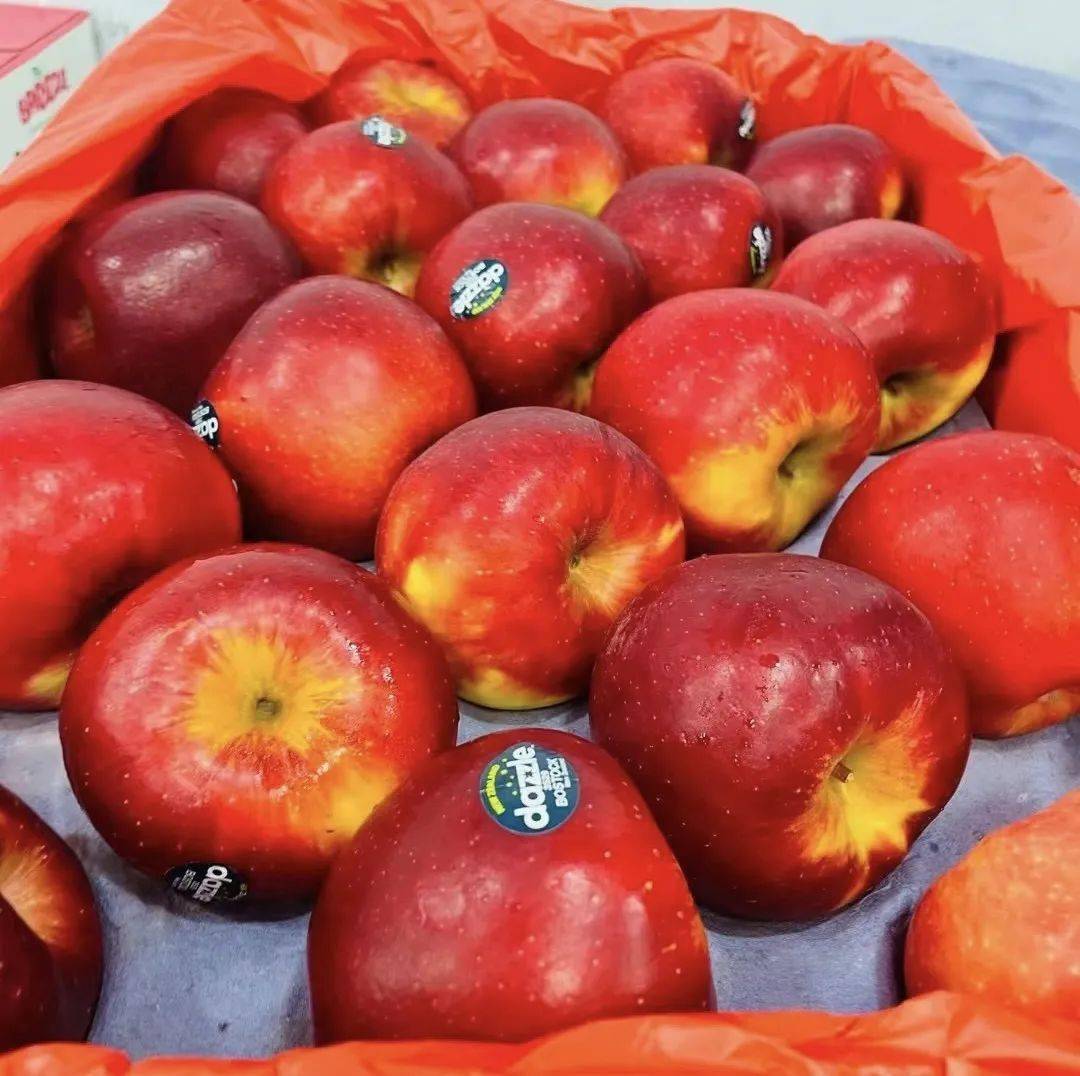 【新西兰丹烁苹果】59.9元8-12个,约3斤!香甜酥脆!