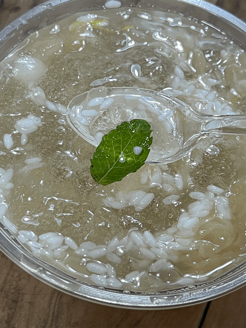 冰粉_红糖_糍粑