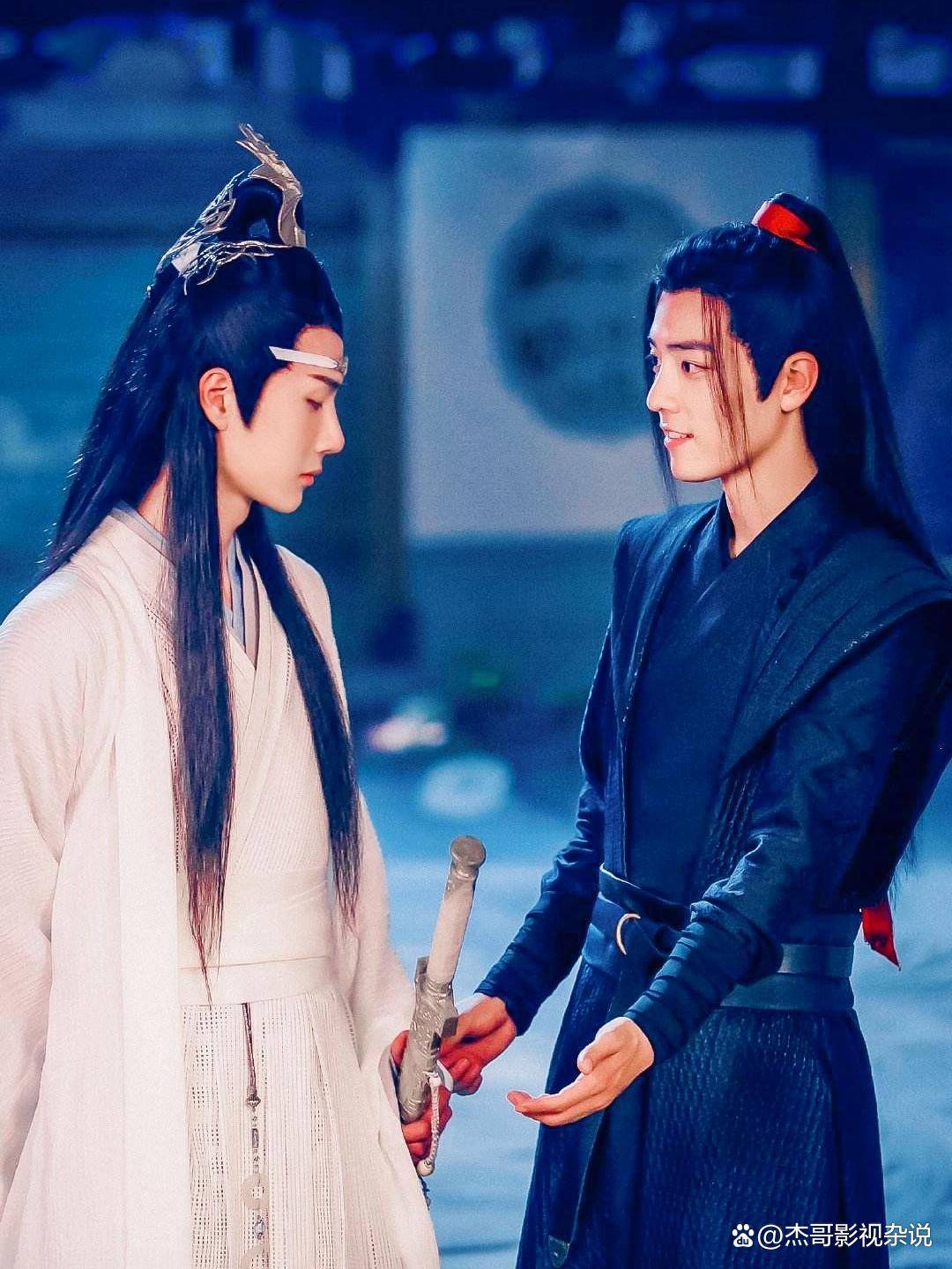 肖战王一博的《陈情令》真的帅气!_太帅