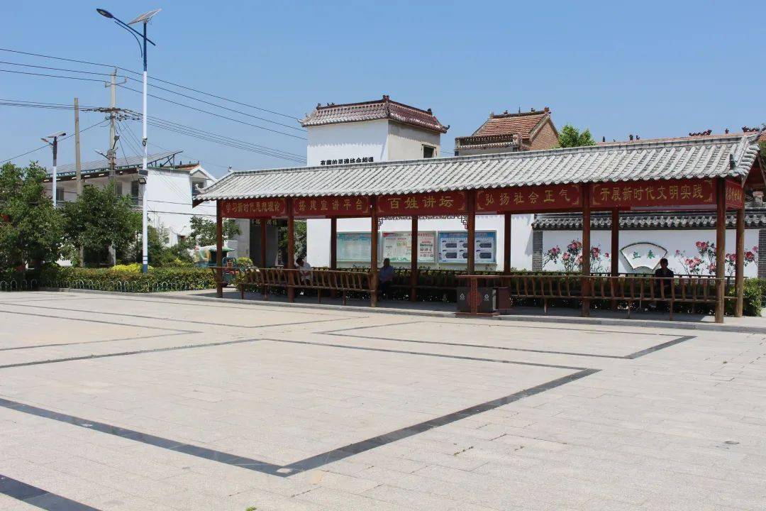 巨野县"田园乡村,富美龙堌"文明实践展示带助力美丽乡村建设_龙堌镇