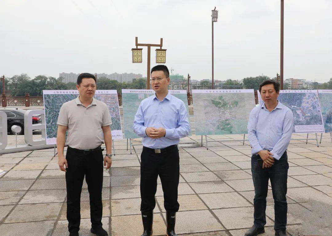 陈敏,吴华分别调研重点项目推进情况_建设_发展_施工