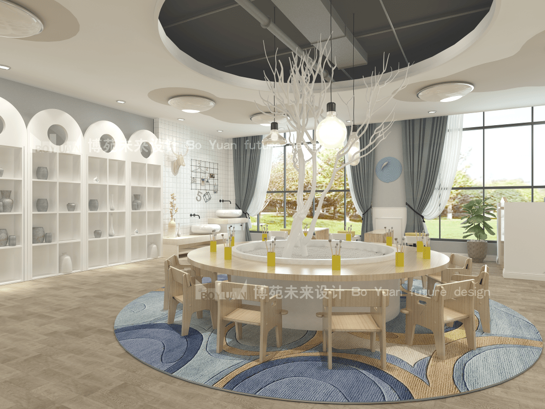 陶舍重重倚岸开,幼儿园陶艺室应该如何设计,看完这篇文章你就会了