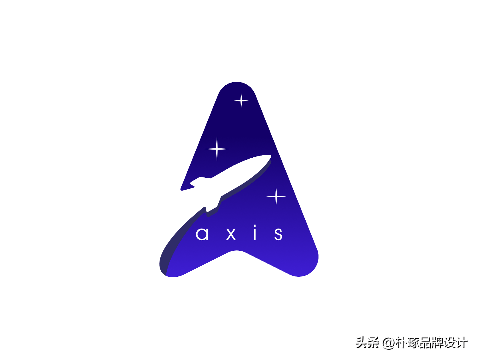 科技月logo设计理念图片