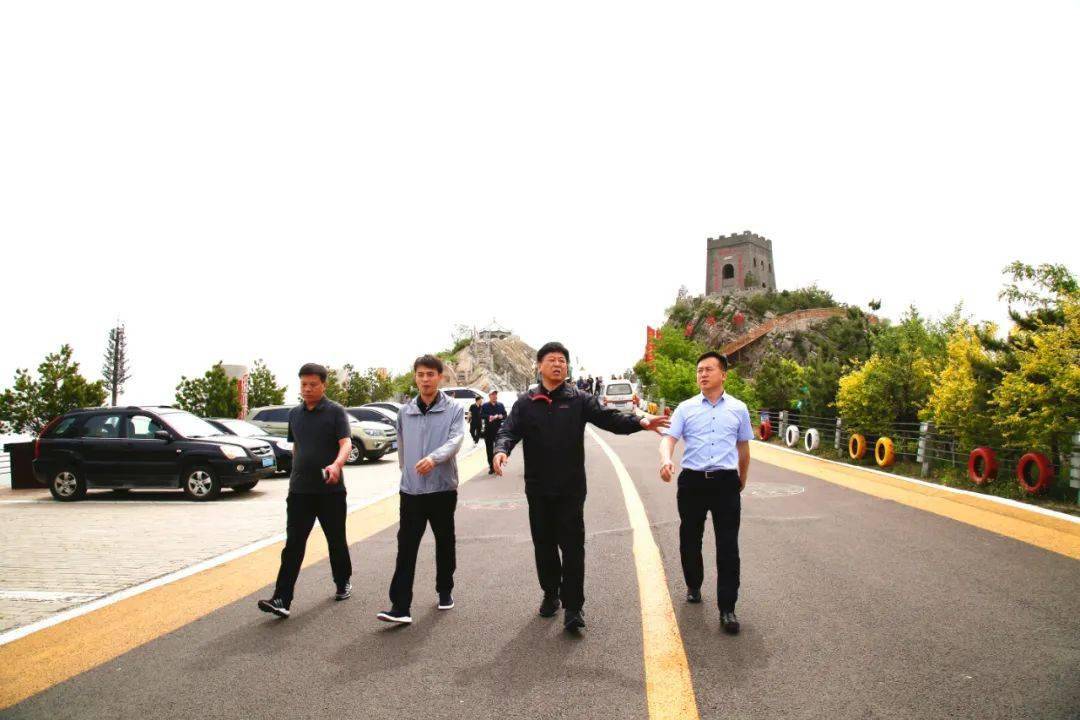 市局领导许清良,涉县政府副县长李宏伟,交通运输局党组书记,局长