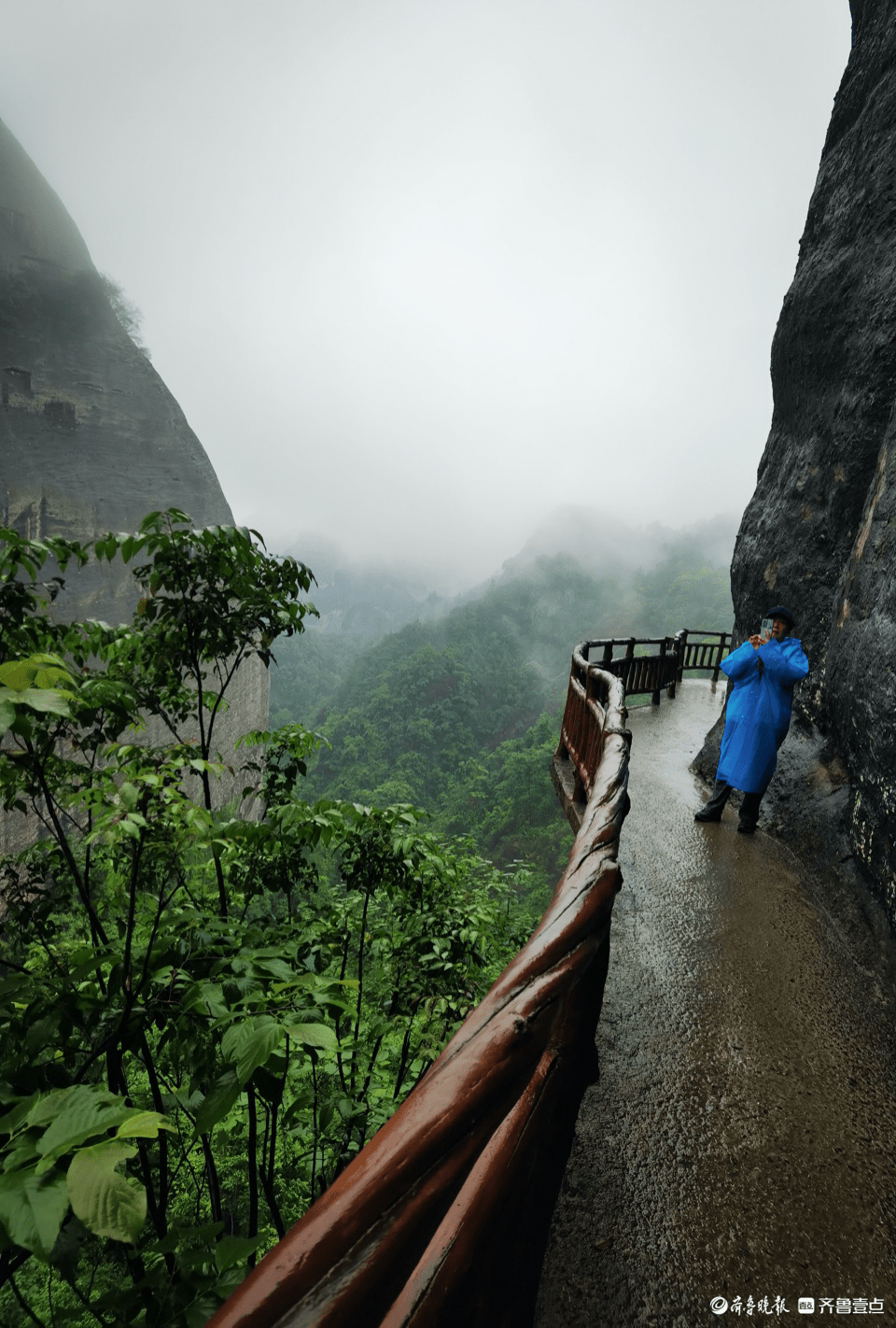 雨中的湖南崀山八角寨风景区,宛如仙境_李春英