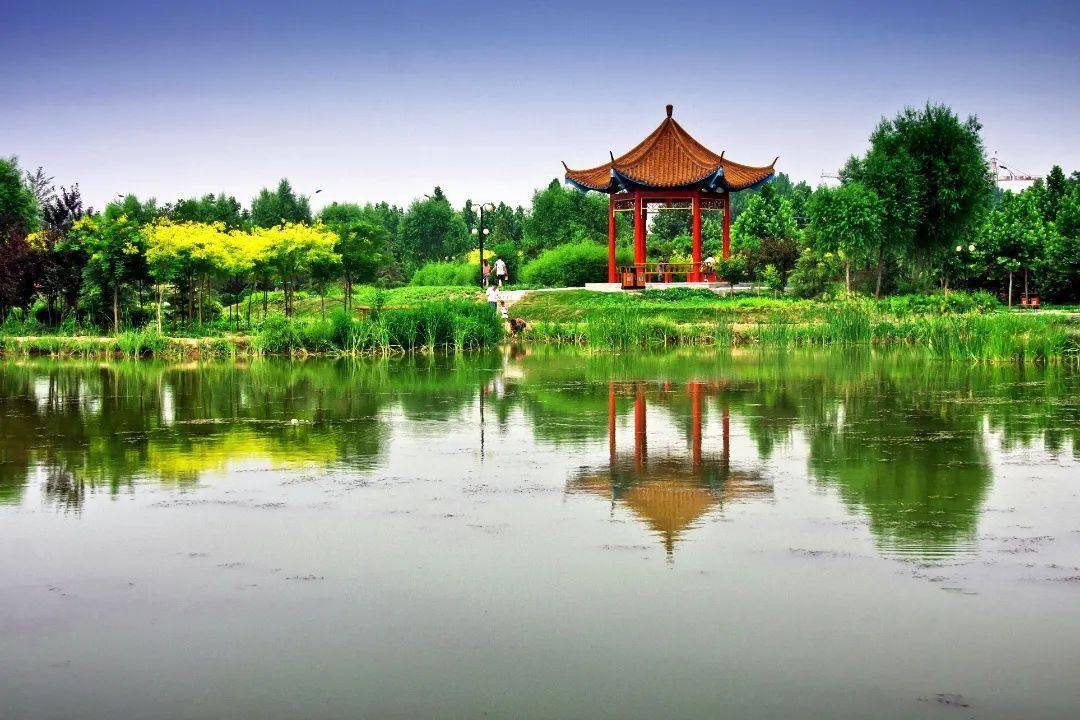 太行泉城 美丽邢台|南和兴和园:生态湖扮靓新城区_活动区_健身_休闲