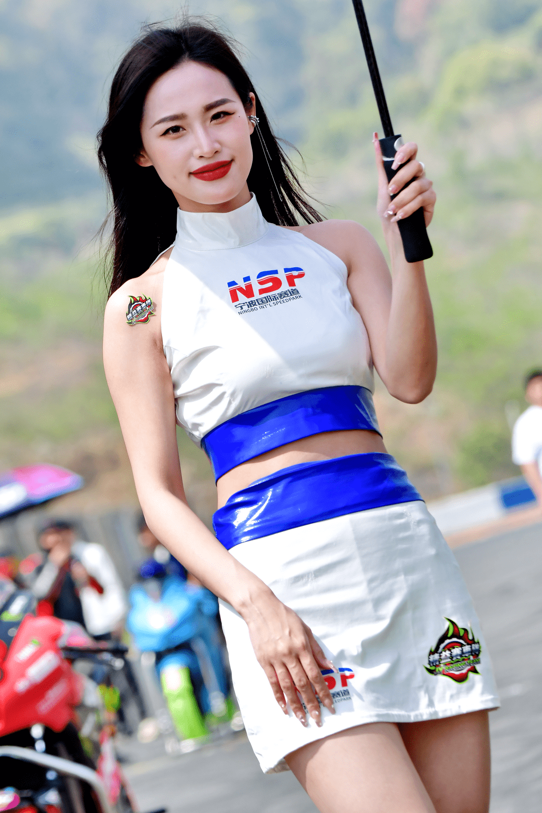 写真集:2023 甬者为王赛道节 赛车女郎(上)_比赛_国际赛车场_超级摩托