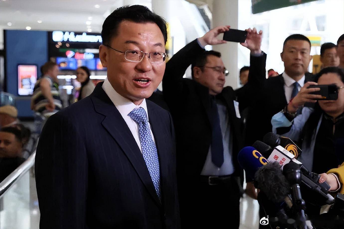 中国新任驻美国大使谢锋抵美履新_北美_江苏_江都