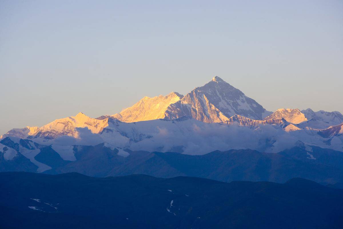 喜马拉雅山脉山峰图片