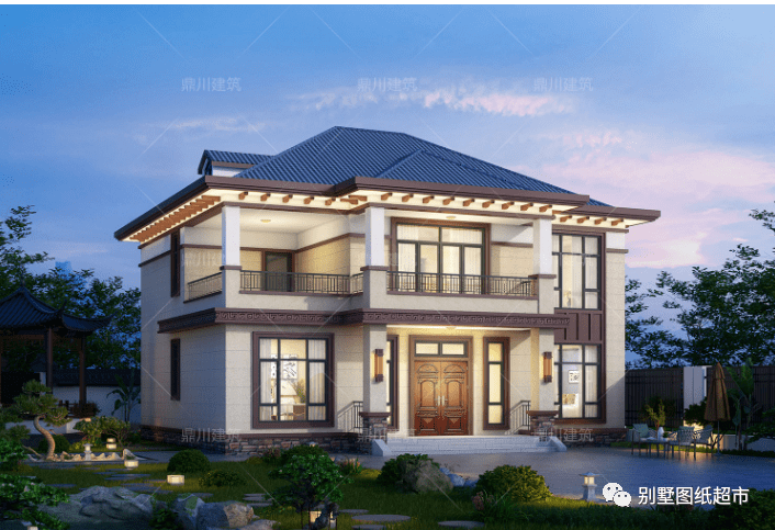 7款农村二层别墅,设计感十足,经济美观又实用,轻松回乡建别墅_卫生间