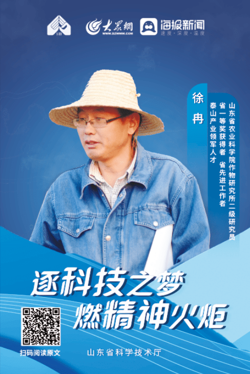 逐科技之梦 燃精神火炬 ②|山东省农业科学院作物研究所徐冉:让盐碱地