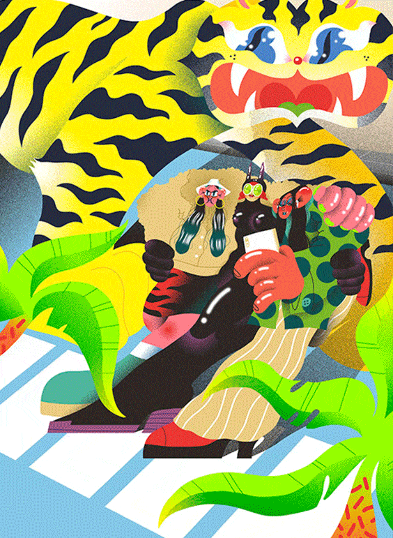 ins上的这十位西班牙插画师,值得大家关注!_作品_mar_ins