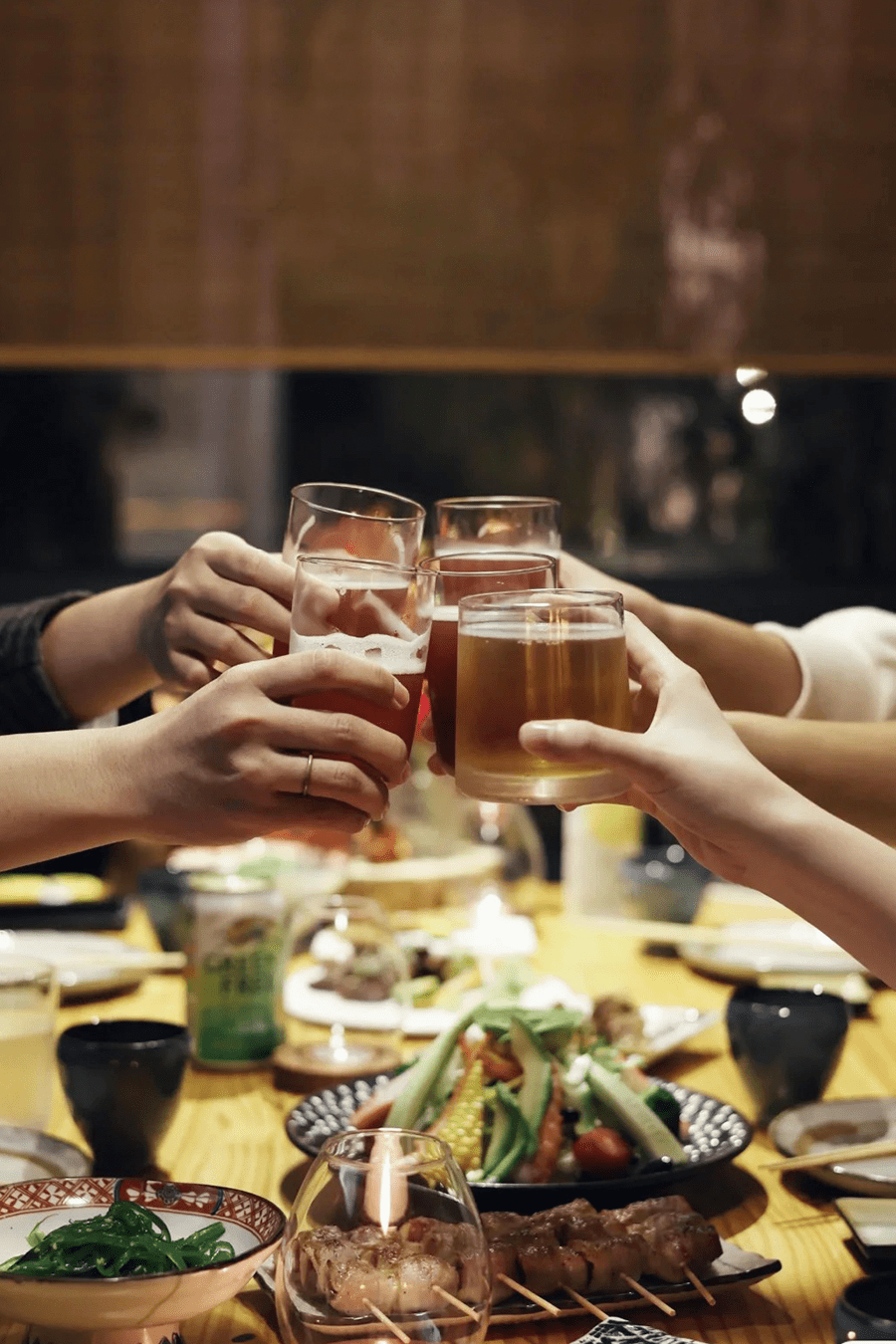 有了下酒菜,喝酒不再是一件孤独的事情.