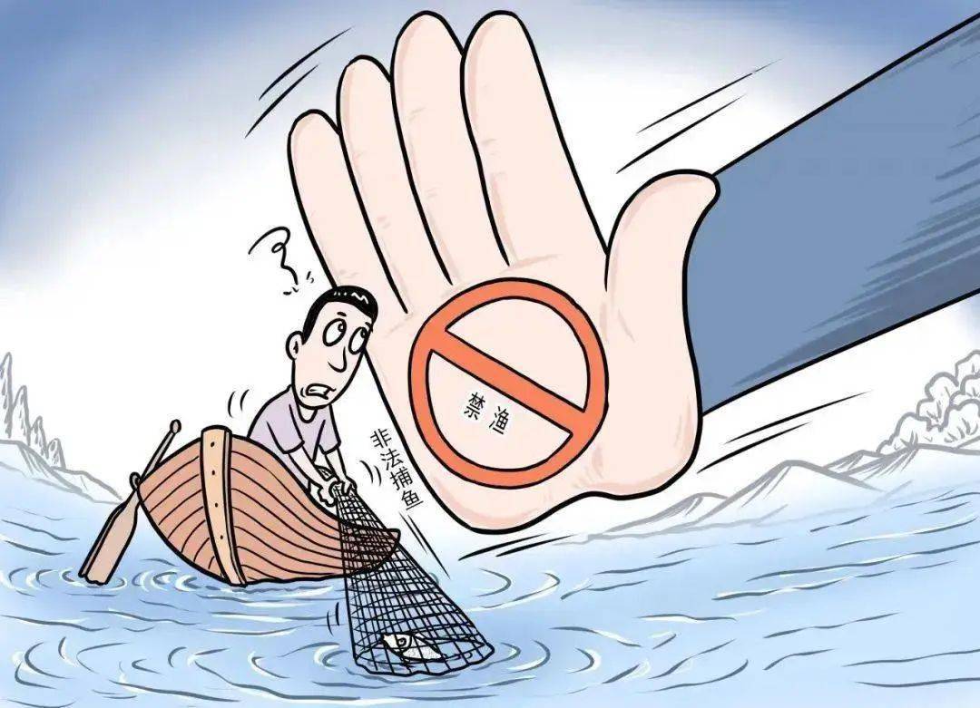 撒下渔网入法网非法捕鱼一时爽鉴于叶某和王某在禁渔区捕鱼的行为违反