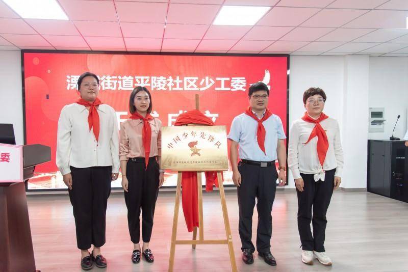 溧城街道平陵社区少工委成立仪式顺利举行_溧阳市_工作_活动