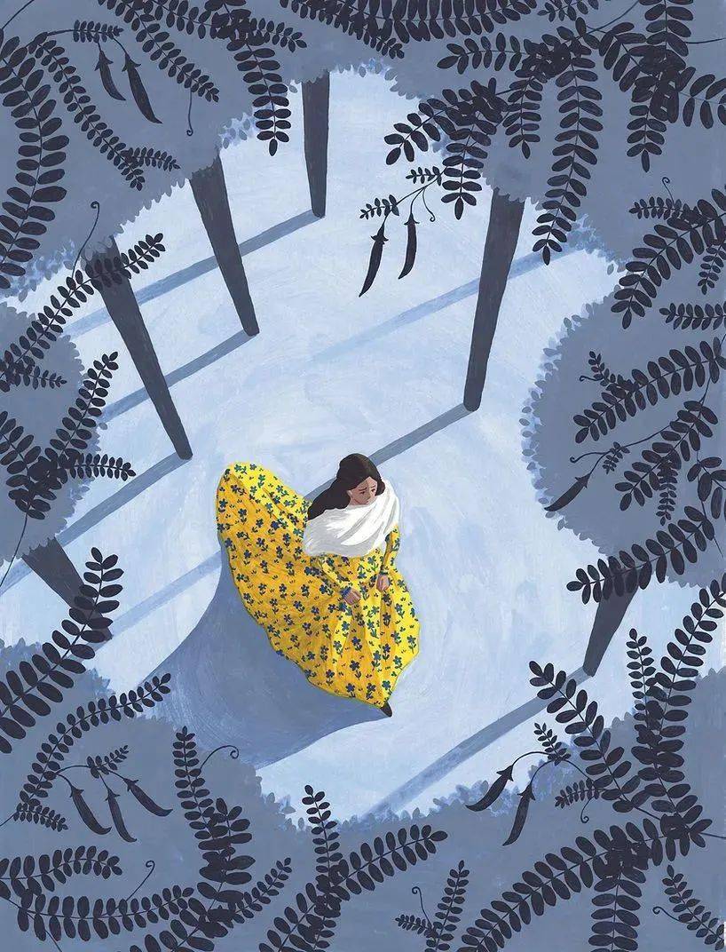 日本插画家yukiko noritake精致充满诗意的作品_des_漆进行_在线