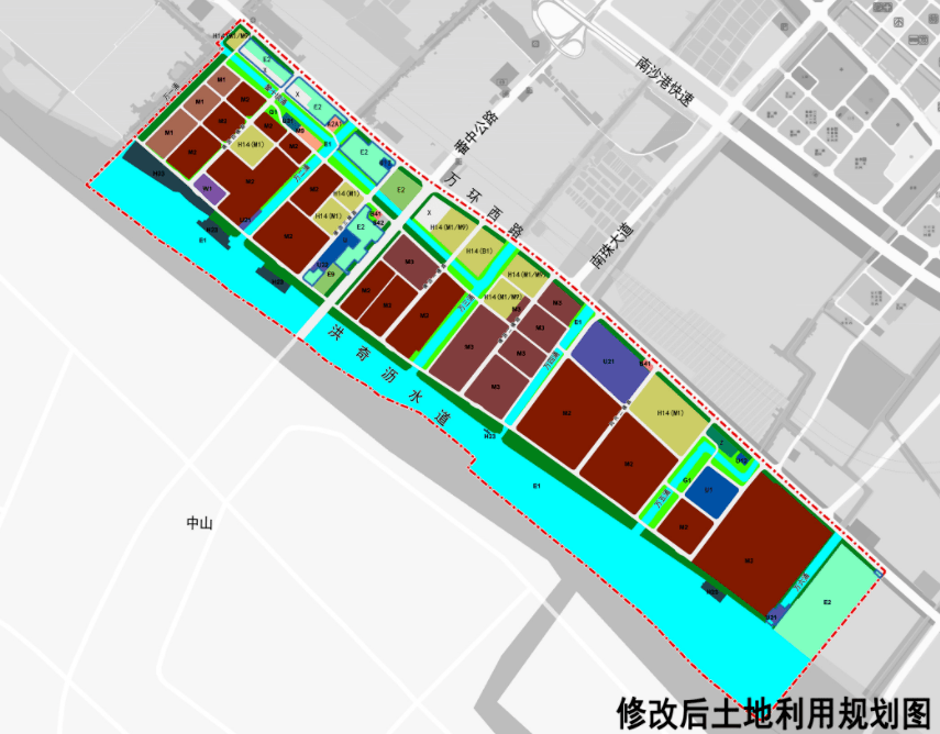 南沙这个片区用地规划有变!_生物谷_建设_产业