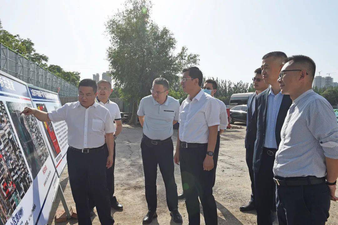 刘建光带队到紫竹苑棚改项目检查指导工作_投资_座谈会_情况