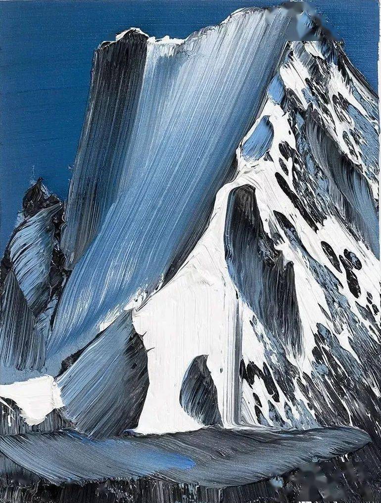 瑞士画家conrad jon godly笔下的阿尔卑斯山_最好的_自然_艺术