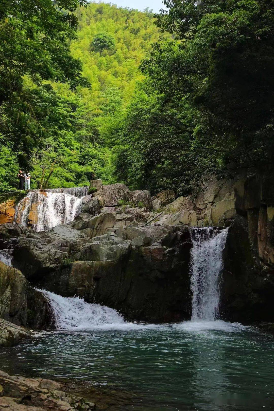 23|余姚金冠村网红瀑布打卡 浙东小九寨戏水……_活动_金岙_景区